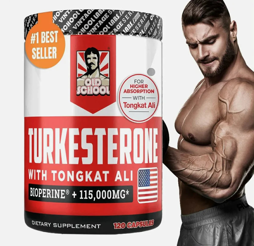 TURKESTERONE Eleva tus ganancias musculares como una FIERA — 100% Natural