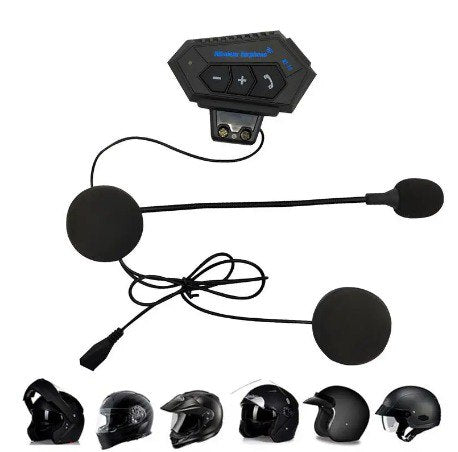🏍️🎧 Auriculares Bluetooth para Casco de Motocicleta