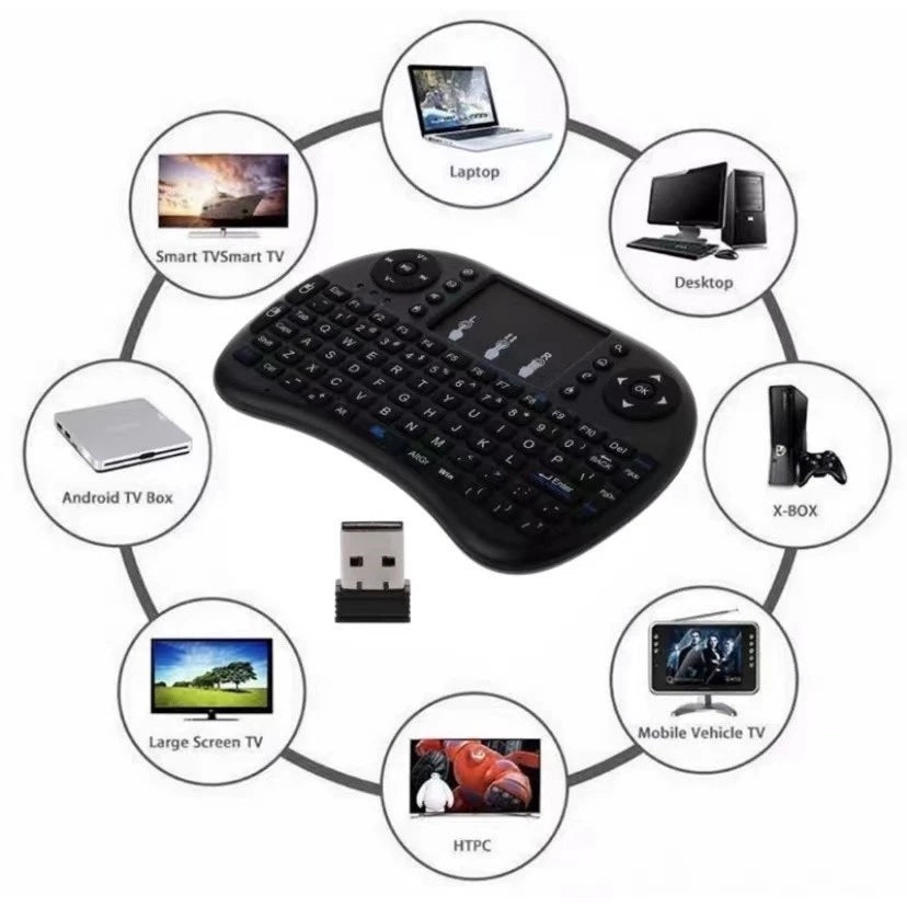 🖥️ Mini Teclado Inalámbrico Smart T – Control Total en tus manos